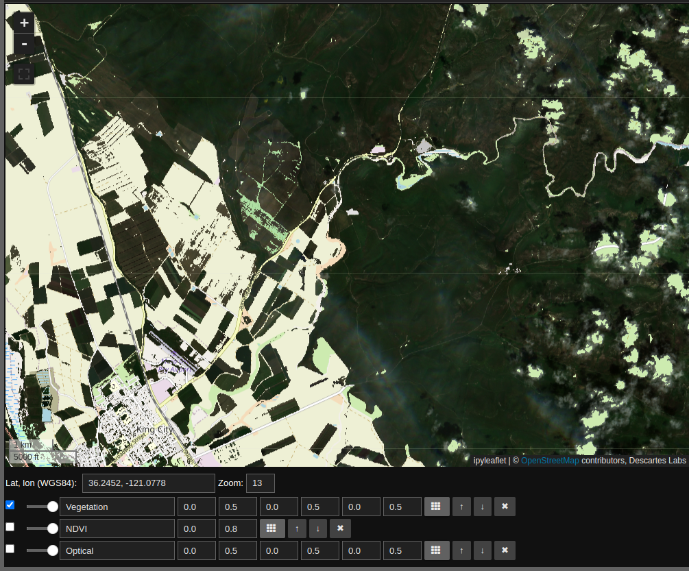 Sentinel-2 Vegetation