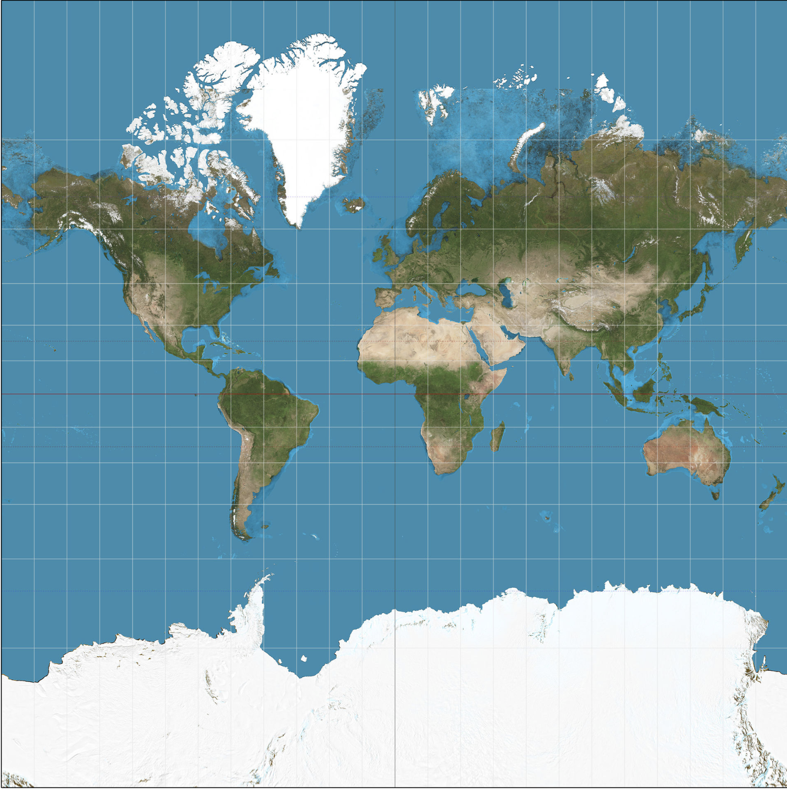 Mercator Distortion